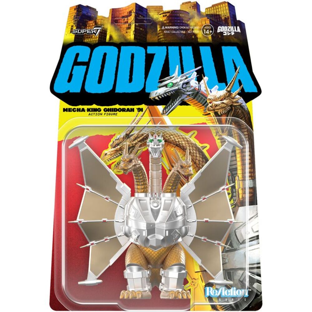 Super7 - Toho - ReAction Figures Wv11 - Mecha King Ghidorah  COLLECTIBLES